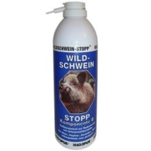 Wildschwein-Stopp blau